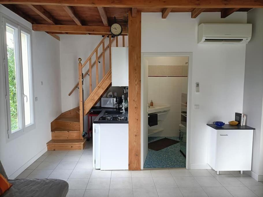 Studio + Combles Amenages Fontet Exterior foto